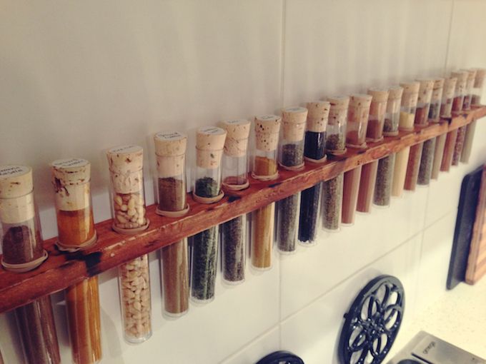 test tube spice jars diy