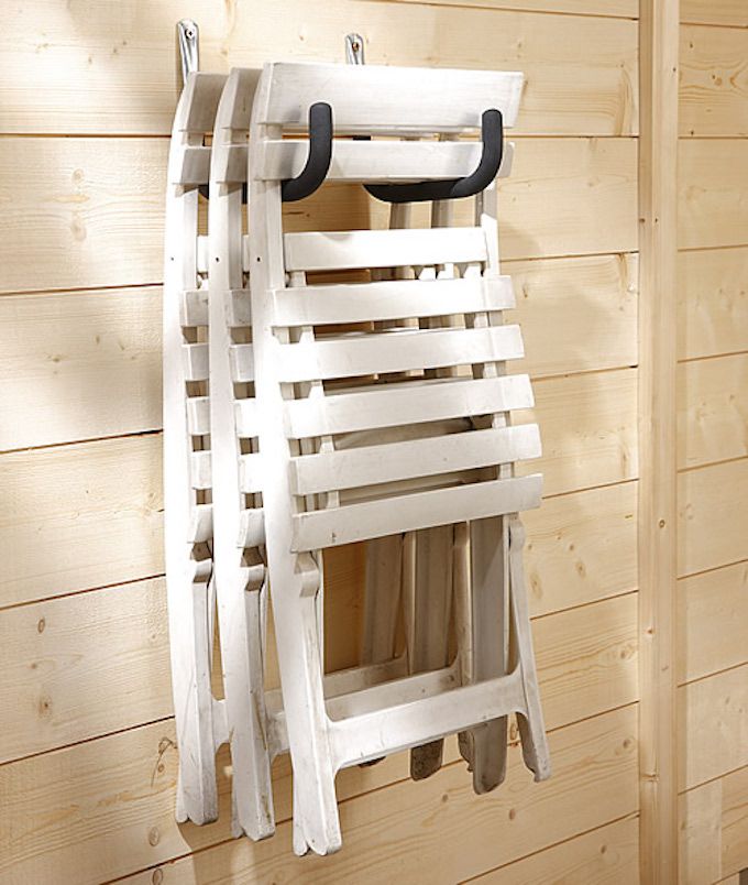 garden furniture storage hooks