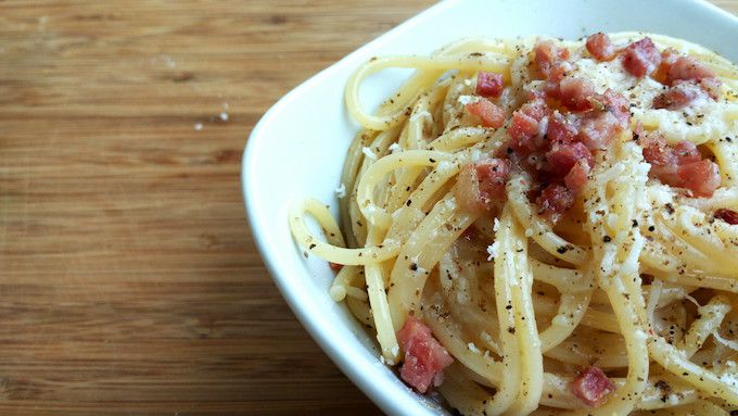 spaghetti carbonara