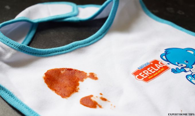 tomato stain bib