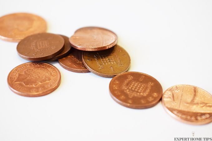 copper coins pennies