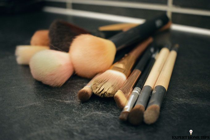 dirty brushes