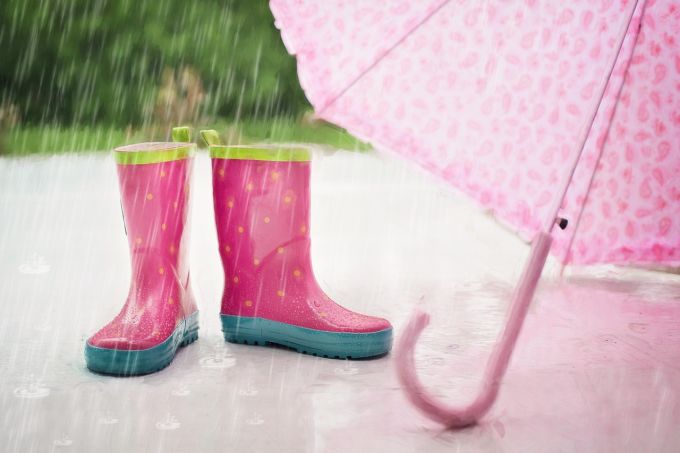 umbrella in the rain