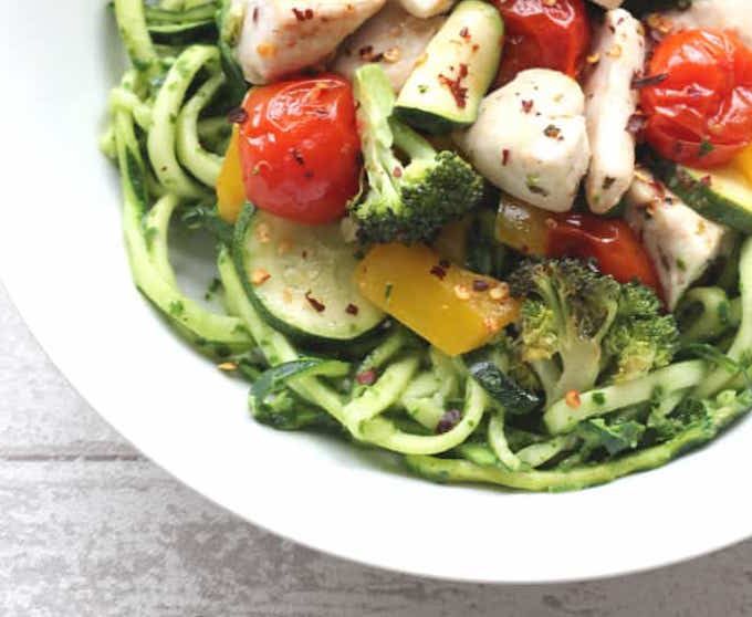 courgetti spaghetti recipe healthy