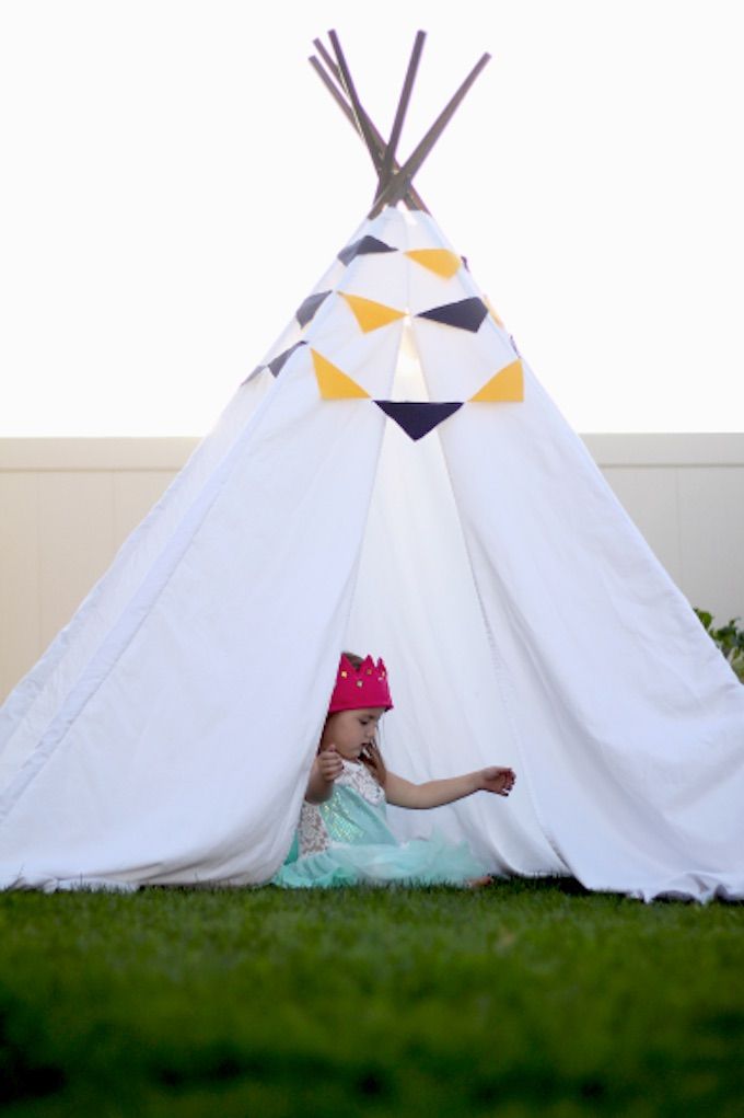 DIY teepee