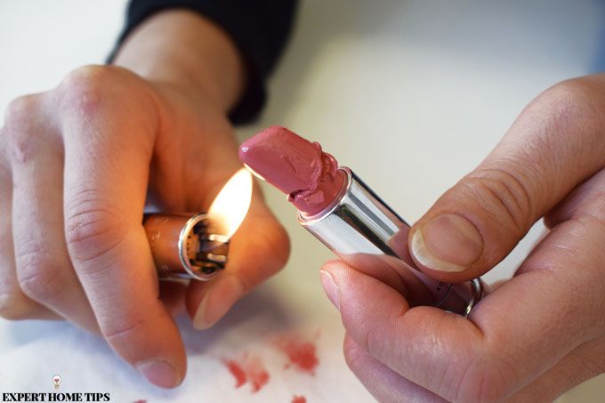 lighter and lipstick 