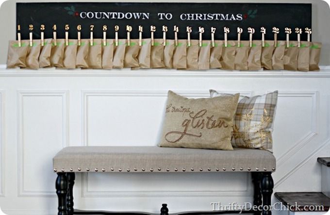 peg board advent 