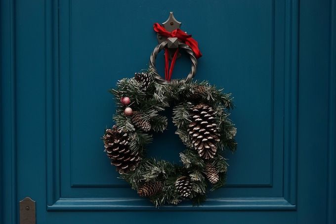 classic christmas wreath