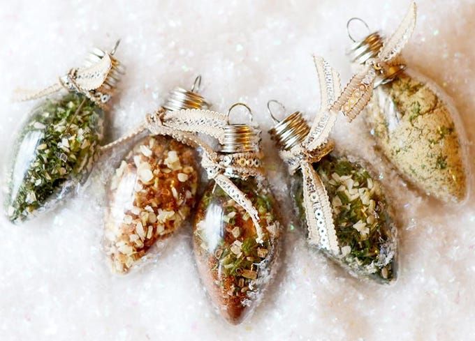 spice filled ornaments