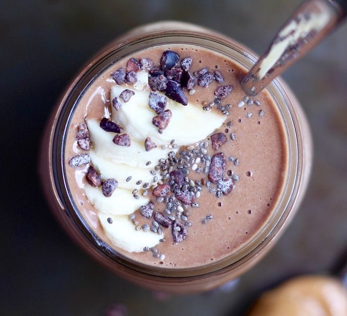 chocolate cauliflower milkshake