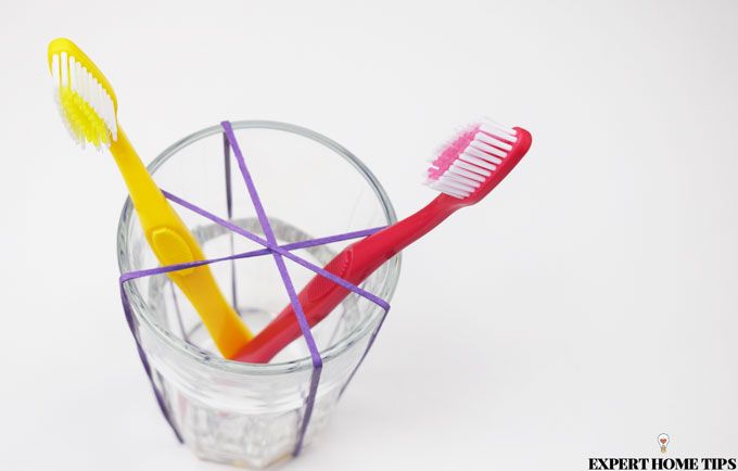 diy toothbrush holder