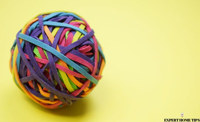 elastic band bouncy ball