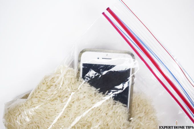 dry phone in rice