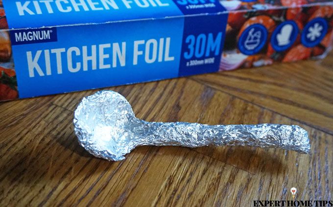 tin foil cutlery for camping