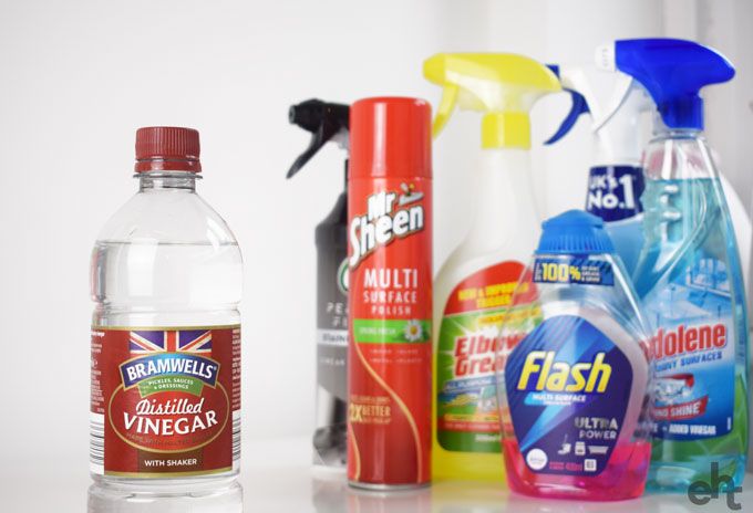 white vinegar for cleaning