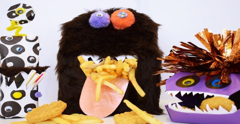 Halloween Craft: McDonald's Happy Meal Monsters