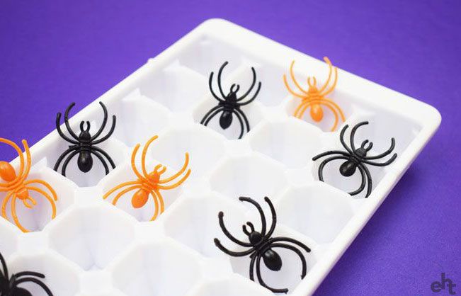 spider ice cubes