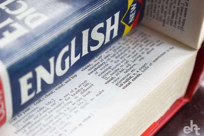 english vocabulary dictionary