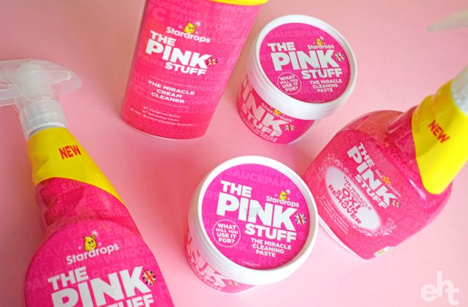 The Pink Stuff range of products