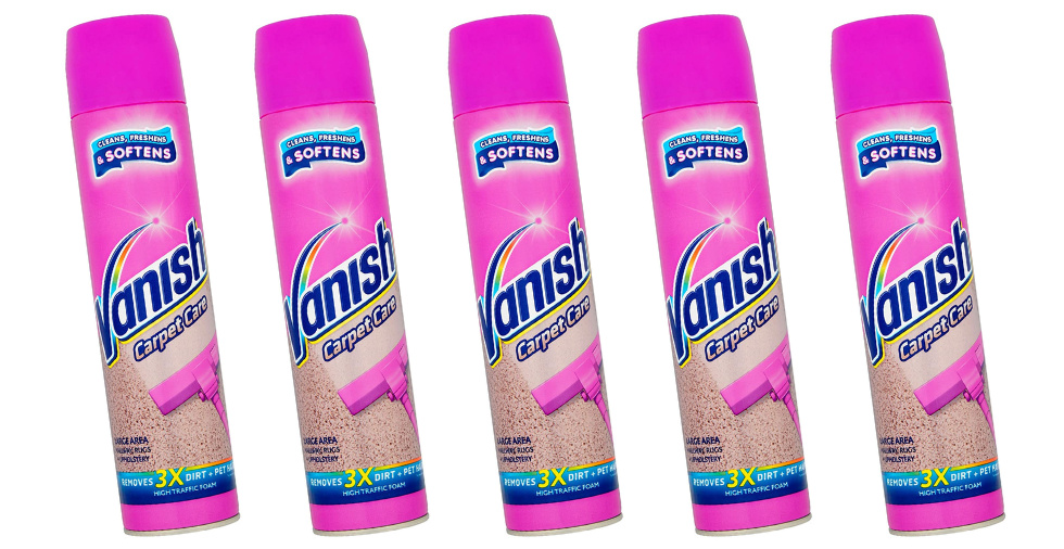 Free Giveaway: Vanish Carpet & Upholstery Cleaner